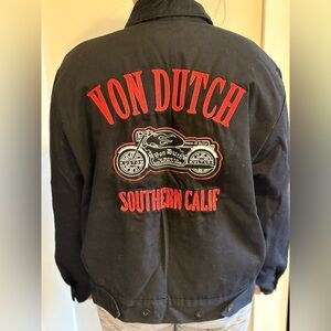 VON DUTCH VINTAGE GAS STATION JACKET